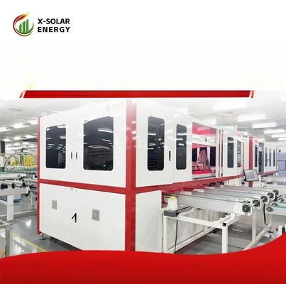 柔軟な太陽光パネルの生産ライン 2mm - 6mm 調整可能なストリング間隔