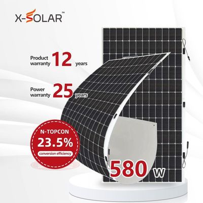最適運用電圧 44.19 V グロリー ソーラー モーターホーム 400W 半柔軟な PV パネル RV マリンヨットバルコニー PV システム