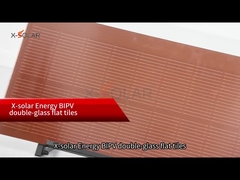 120W ソーラー BIPV 屋根 シングル 石覆いビル 統合 ソーラー メタル 屋根
