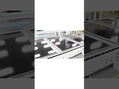 平面鋼 黒色 BIPV 太陽光モジュール 48.65V オープン回路電圧 530W マックス パワー