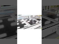 平面鋼 黒色 BIPV 太陽光モジュール 48.65V オープン回路電圧 530W マックス パワー