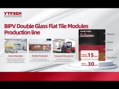 柔軟な太陽光パネルの生産ライン 2mm - 6mm 調整可能なストリング間隔