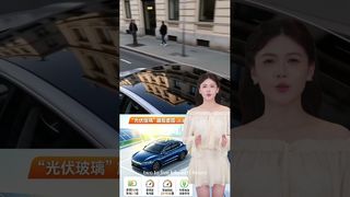 BYD搭載ソーラーカールーフ。 X-SOLAR は、新エネルギー電気自動車の航続距離の延長に役立ちます。