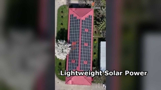ルーマニアの大学の屋上分散型発電プロジェクトの実際の写真